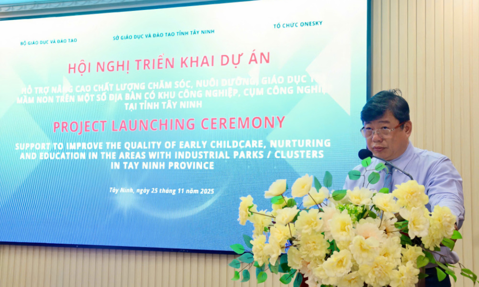 Hỗ trợ nâng cao chất lượng chăm sóc, nuôi dưỡng, giáo dục trẻ mầm non tại địa bàn có khu công nghiệp, cụm công nghiệp