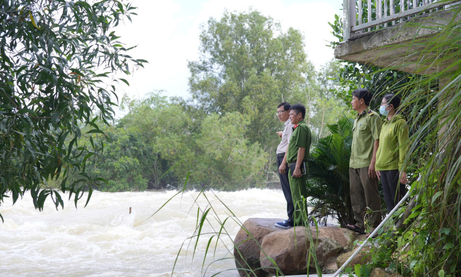 Bảo đảm an toàn khi hồ Dầu Tiếng xả lũ