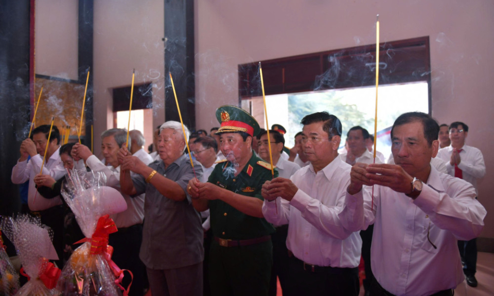 Lễ giỗ Anh hùng dân tộc Nguyễn Trung Trực thành công tốt đẹp!