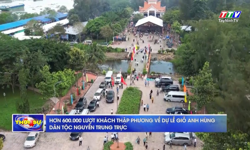 Hơn 600.000 lượt khách thập phương về dự Lễ giỗ Anh hùng dân tộc Nguyễn Trung Trực 