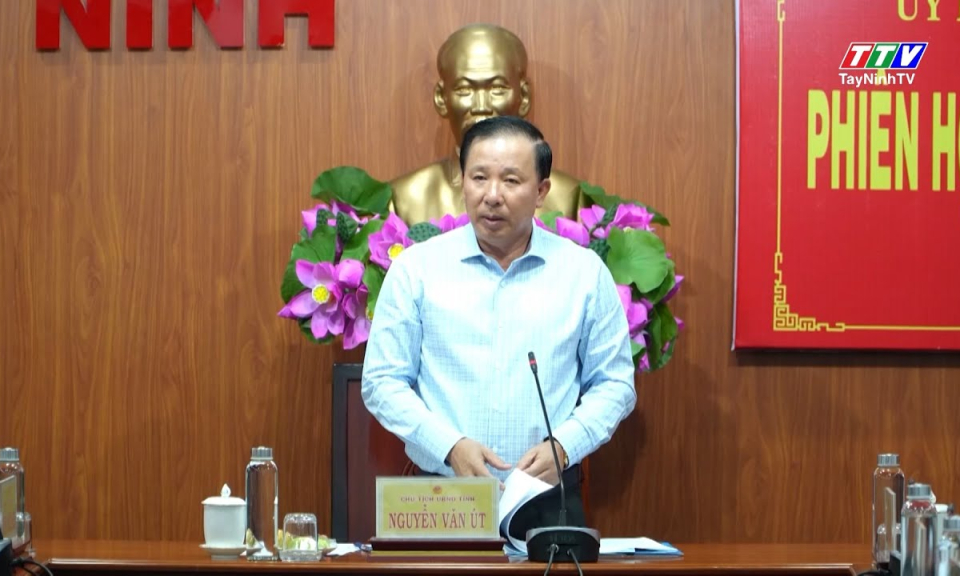 UBND tỉnh họp thường kỳ tháng 10 năm 2025