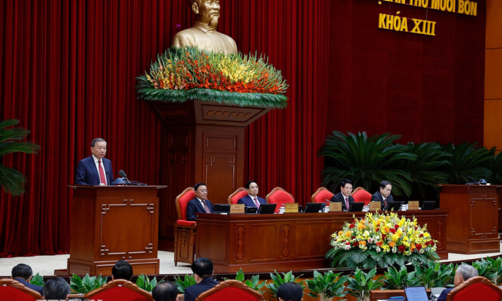 Khai mạc Hội nghị lần thứ 14 Ban Chấp hành Trung ương Đảng khóa XIII