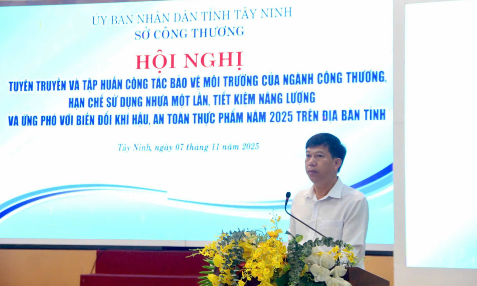 Tuyên truyền, tập huấn công tác bảo vệ môi trường ngành Công Thương