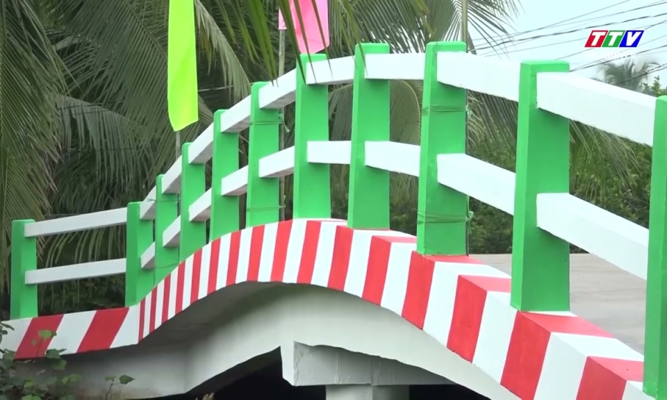 Xã Thạnh Lợi: Khánh thành cầu Gia Khang 1