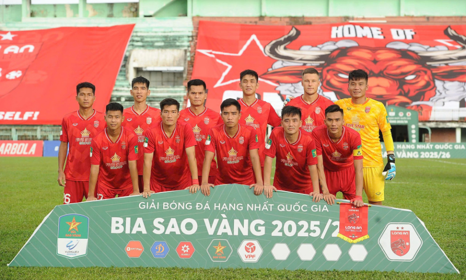 Câu lạc bộ Long An thắng trận cầu 6 điểm, củng cố niềm tin cho chặng đường phía trước