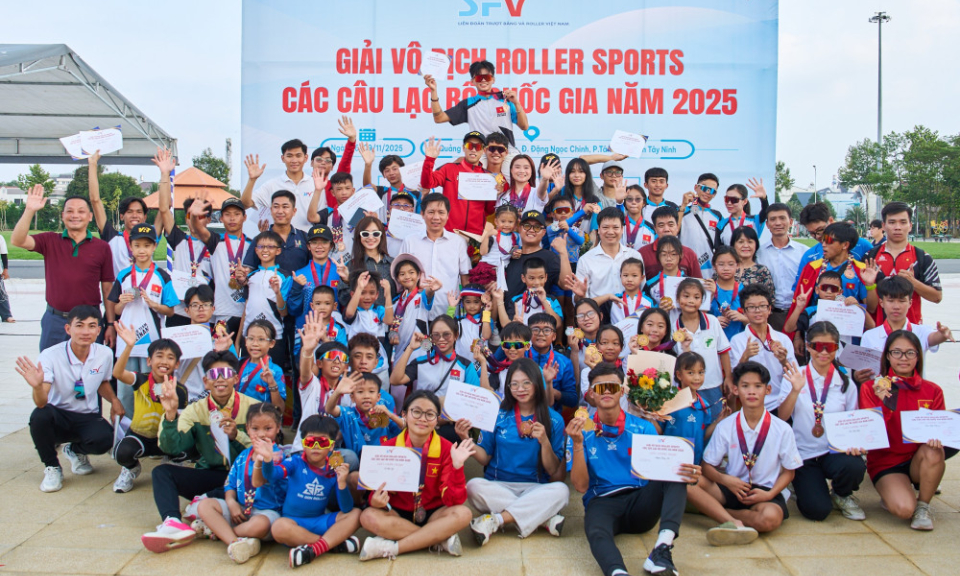 Kết thúc Giải vô địch Roller Sports các câu lạc bộ quốc gia 2025