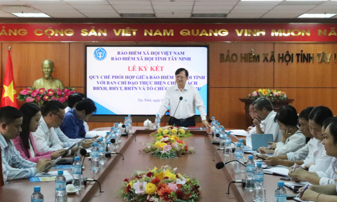 Bảo hiểm xã hội tỉnh tổ chức Lễ ký kết Quy chế phối hợp