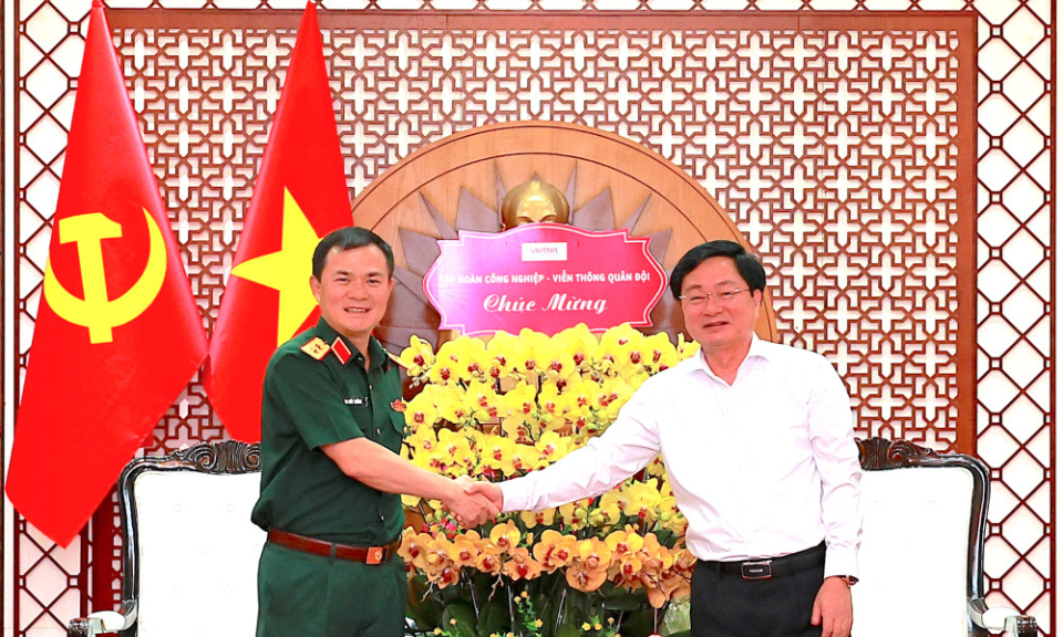 Tỉnh Tây Ninh và Viettel: Hợp tác chiến lược thúc đẩy chuyển đổi số