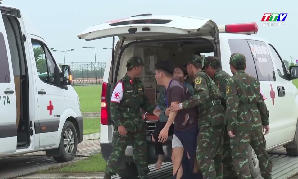 Diễn tập Quân y chung giữa quân đội hai nước Việt Nam - Campuchia