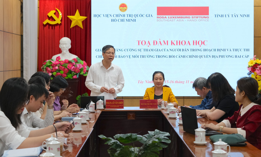 Tăng cường sự tham gia của người dân trong hoạch định và thực thi chính sách bảo vệ môi trường