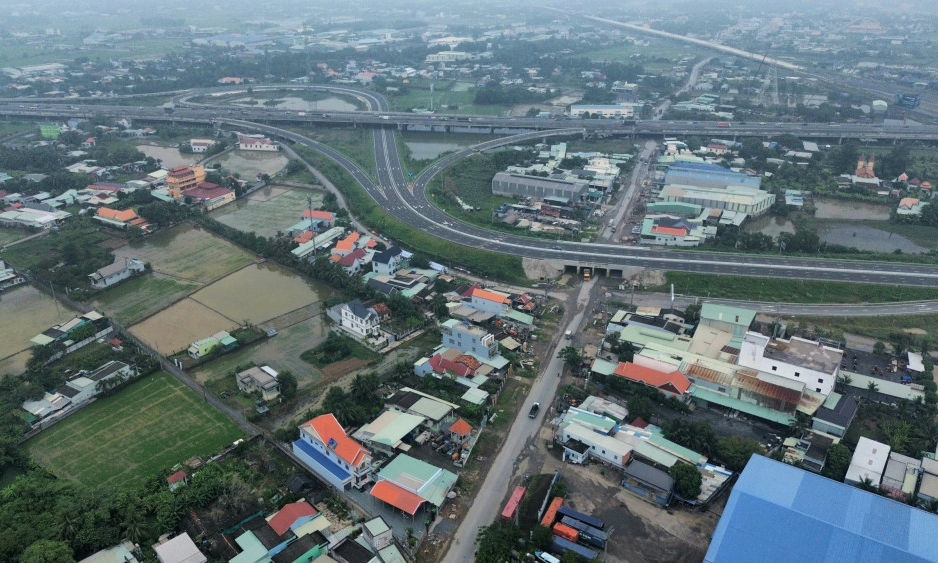 Đường Vành đai 3 TP.HCM đoạn qua tỉnh Tây Ninh cơ bản hoàn thành phần cao tốc trong năm 2025