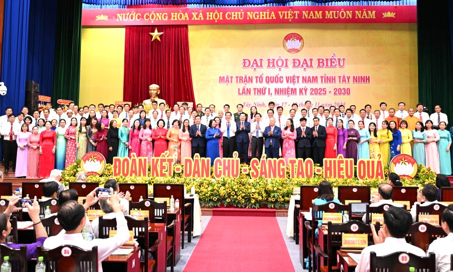 Đại hội đại biểu MTTQ Việt Nam tỉnh Tây Ninh lần thứ I thành công tốt đẹp