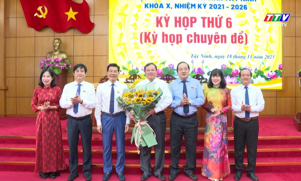 Phó Bí thư Tỉnh ủy Lê Văn Hẳn được bầu làm Chủ tịch UBND tỉnh Tây Ninh 