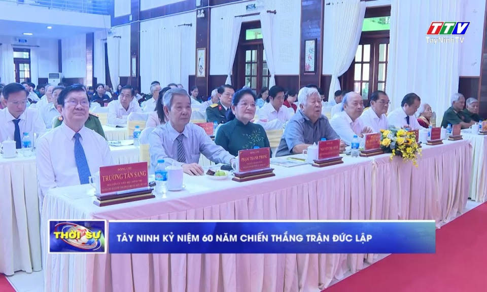 Tây Ninh kỷ niệm 60 năm chiến thắng trận Đức Lập