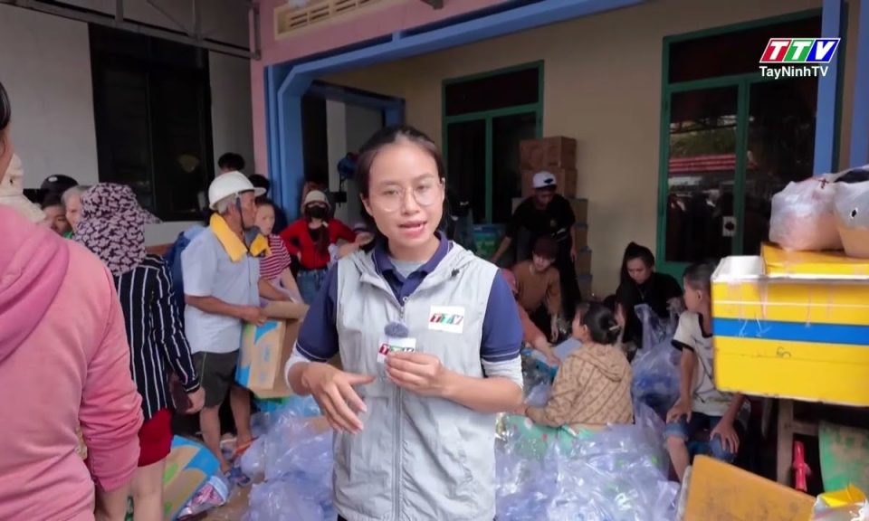 Tây Ninh hướng về vùng tâm lũ miền Trung