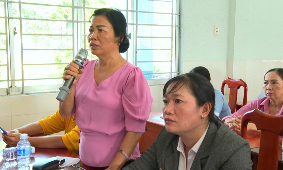 Cử tri xã Mỹ An kiến nghị nhiều nội dung liên quan đời sống - xã hội