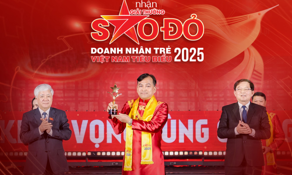 TOP 10 doanh nhân Sao Đỏ 2025 Dương Long Thành – Thành công cùng sứ mệnh 'Phát triển địa phương - Phụng sự đất nước'