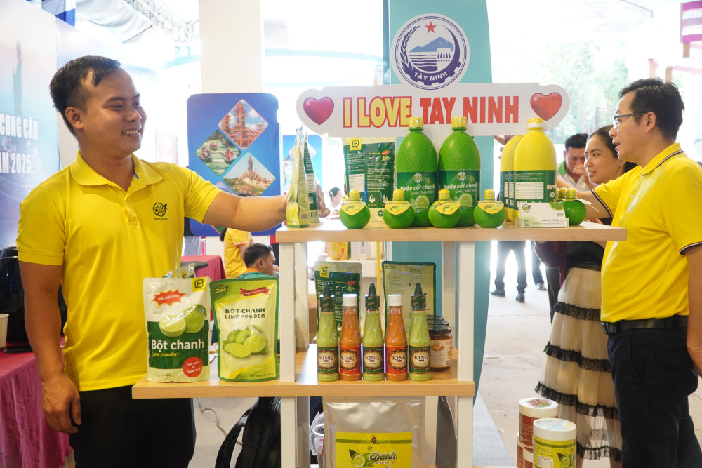 Kết nối cung cầu OCOP 2025: T&acirc;y Ninh mở rộng đầu ra, gia tăng ti&ecirc;u thụ