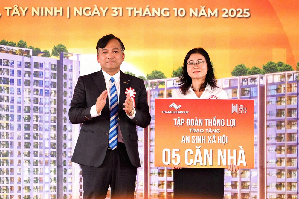 Anh Dương Long Thành hỗ trợ công tác an sinh xã hội