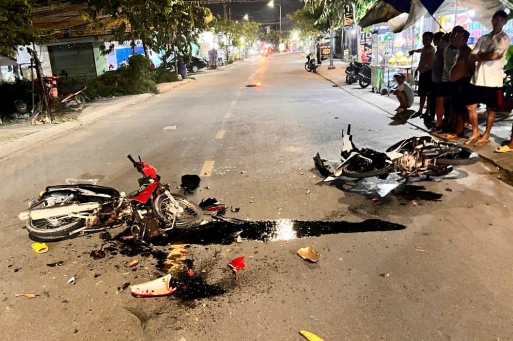 Tai nạn giao th&ocirc;ng giữa 2 xe m&aacute;y khiến 1 người tử vong