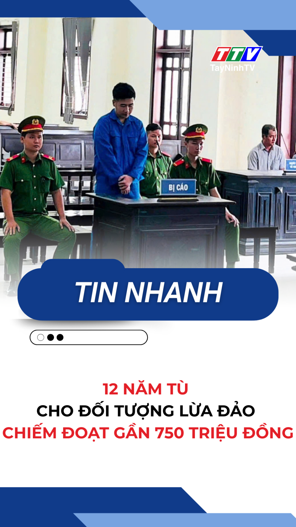 12 năm t&ugrave; cho đối tượng lừa đảo chiếm đoạt gần 750 triệu đồng