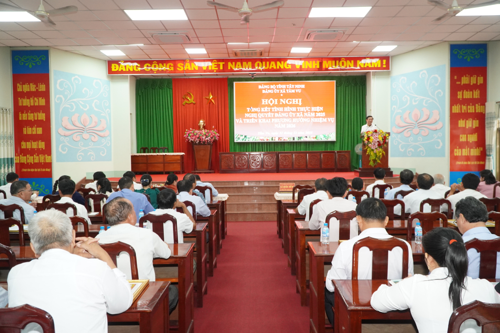 X&atilde; Tầm Vu thực hiện đạt v&agrave; vượt 15 chỉ ti&ecirc;u Nghị quyết Đảng ủy năm 2025