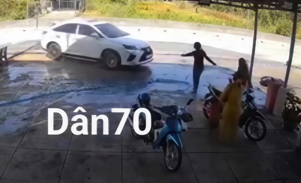 Vụ việc được camera an ninh ghi lại và đăng tải trên mạng xã hội