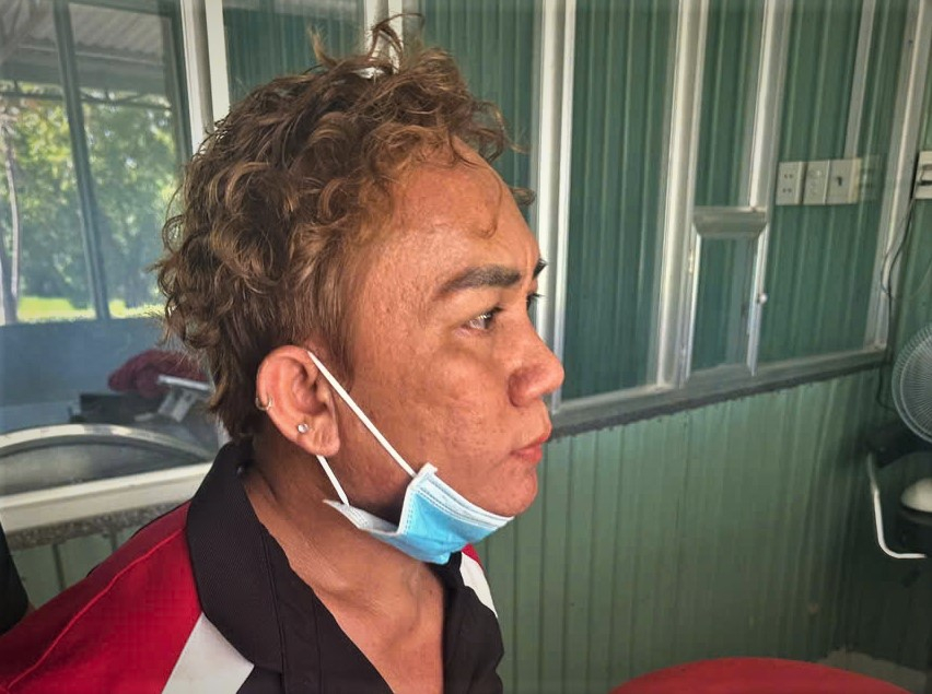 Đối tượng Nguyễn Tấn Thành bị lực lượng chức năng bắt giữ