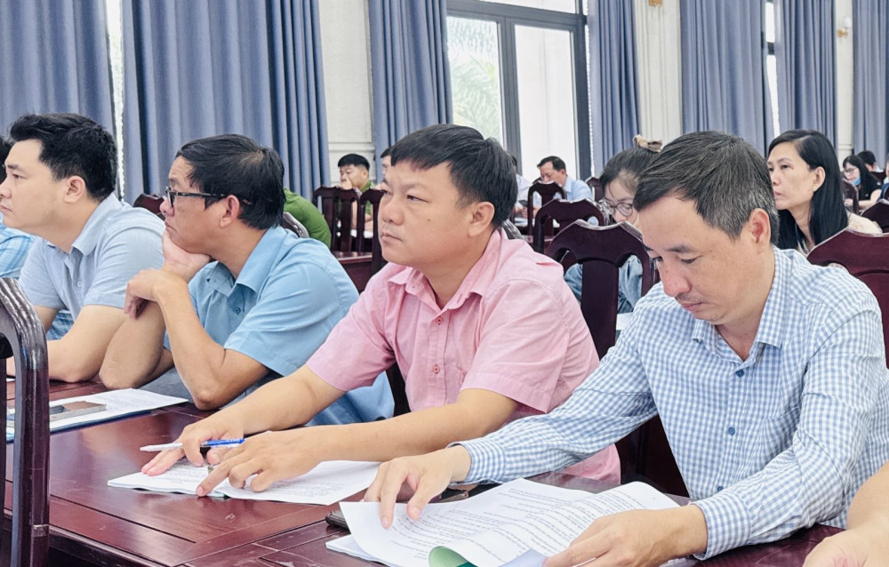 Đại biểu dự tập huấn