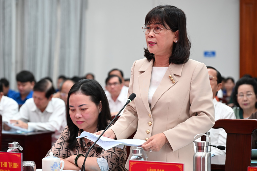 Ủy viên Ban Thường vụ Tỉnh ủy, Phó Chủ tịch Thường trực HĐND tỉnh Nguyễn Đài Thy thông tin dự kiến cơ cấu, thành phần, số lượng người ứng cử đại biểu đại biểu Quốc hội khóa XVI và đại biểu HĐND tỉnh nhiệm kỳ 2026-2031