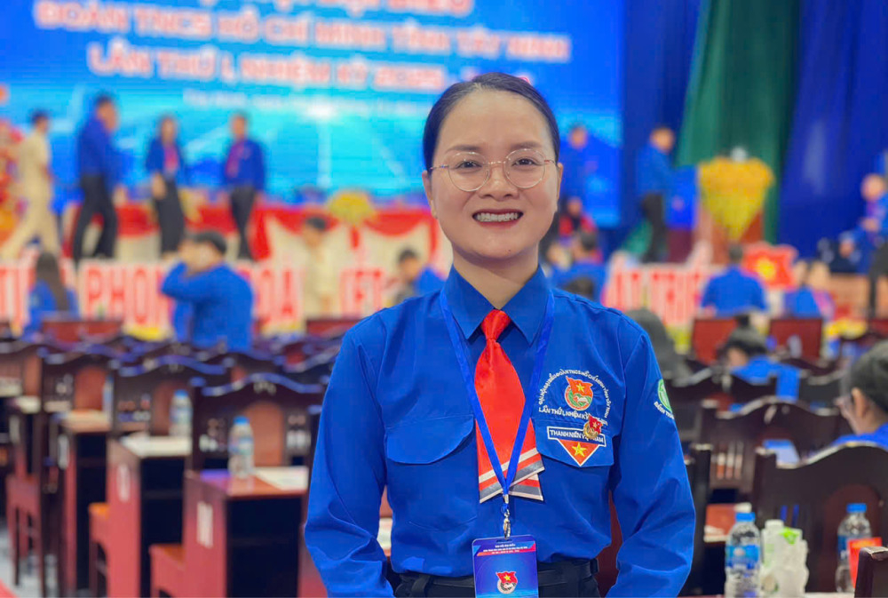 Bí thư Đoàn cơ sở Sở Xây dựng tỉnh Tây Ninh Lưu Thị Thanh Hằng