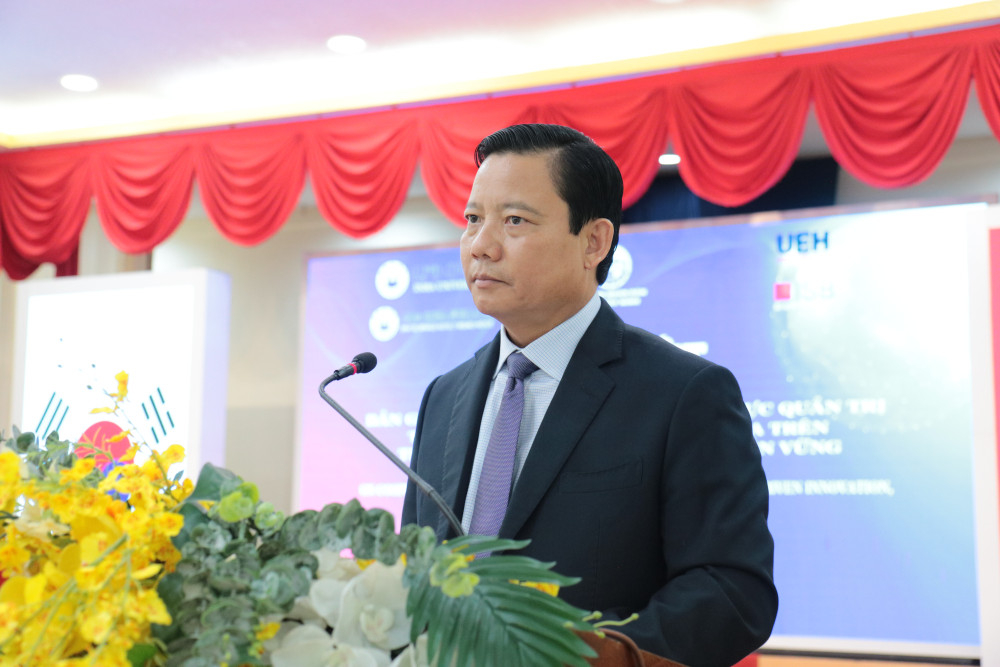  Phó Chủ tịch UBND tỉnh Tây Ninh Phạm Tấn Hòa phát biểu tại lễ ký kết