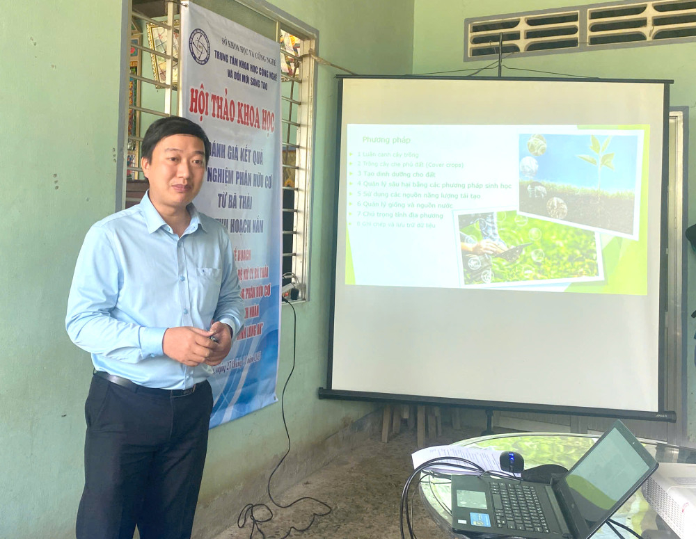 Những lớp tập huấn chuyển giao khoa học - kỹ thuật giúp nông dân thay đổi tập quán sản xuất