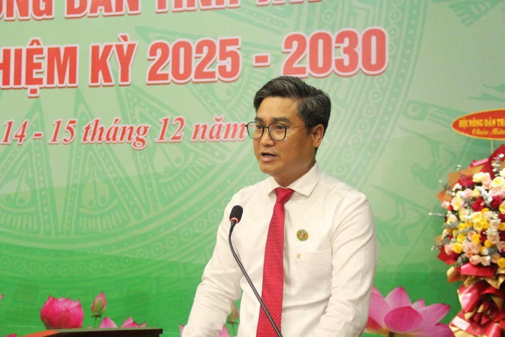 Ông Nguyễn Thanh Tùng được chỉ định giữ chức vụ Chủ tịch Hội Nông dân tỉnh Tây Ninh, nhiệm kỳ 2025-2030