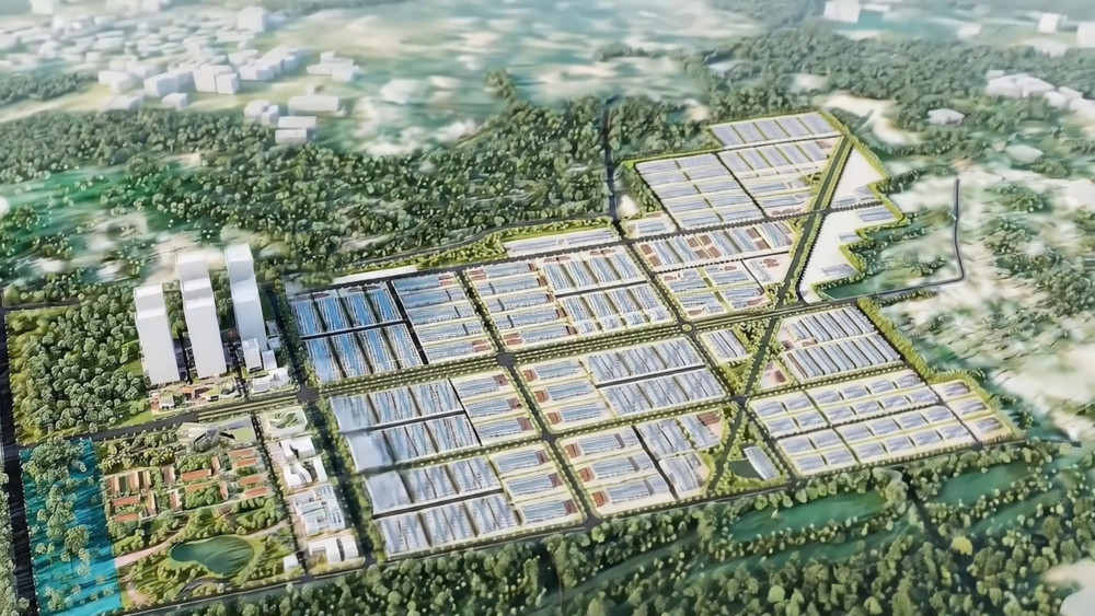 Khu công nghiệp Hiệp Thạnh - giai đoạn 1 có quy mô hơn 495ha, tổng vốn đầu tư khoảng 2.350 tỉ đồng