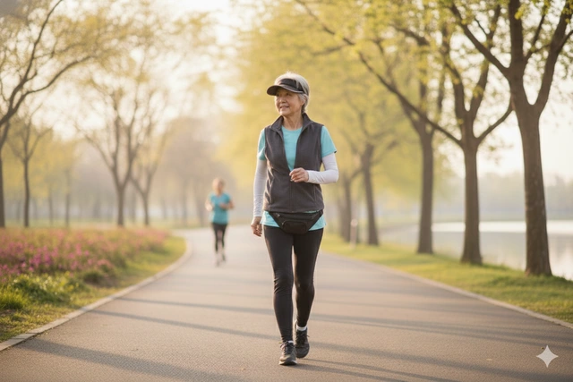 Với người trên 50 tuổi, đi bộ nhanh 30 phút/ngày, 5 ngày/tuần giúp giảm nguy cơ bệnh tim mạch và đột quỵ