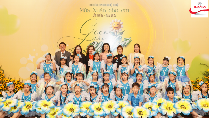 Prudential cam kết hỗ trợ c&aacute;c mầm non tương lai 3,5 tỉ đồng trong năm 2026 