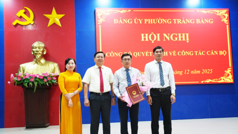 Phường Trảng B&agrave;ng tổng kết c&ocirc;ng t&aacute;c x&acirc;y dựng Đảng năm 2025