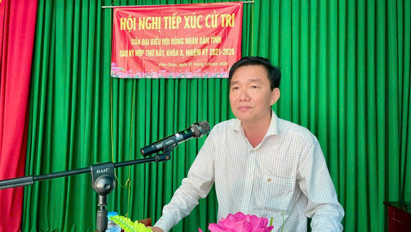 Cử tri x&atilde; Vĩnh Ch&acirc;u, T&acirc;n Hưng: Quan t&acirc;m việc đầu tư đ&ecirc; bao phục vụ sản xuất