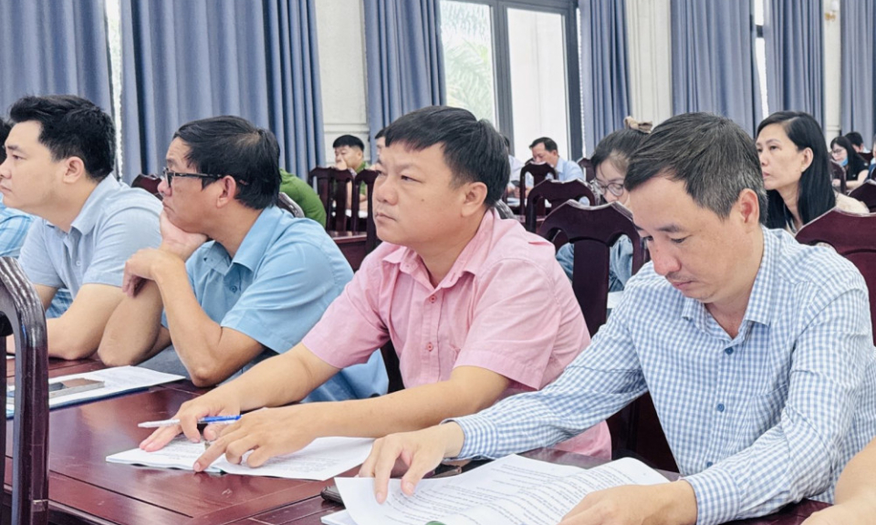 Sở Tư pháp Tây Ninh tập huấn, hướng dẫn nghiệp vụ công tác tư pháp cấp xã