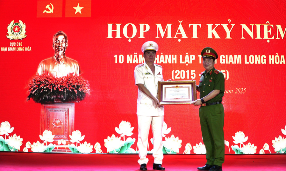 Trại giam Long Hòa kỷ niệm 10 năm thành lập