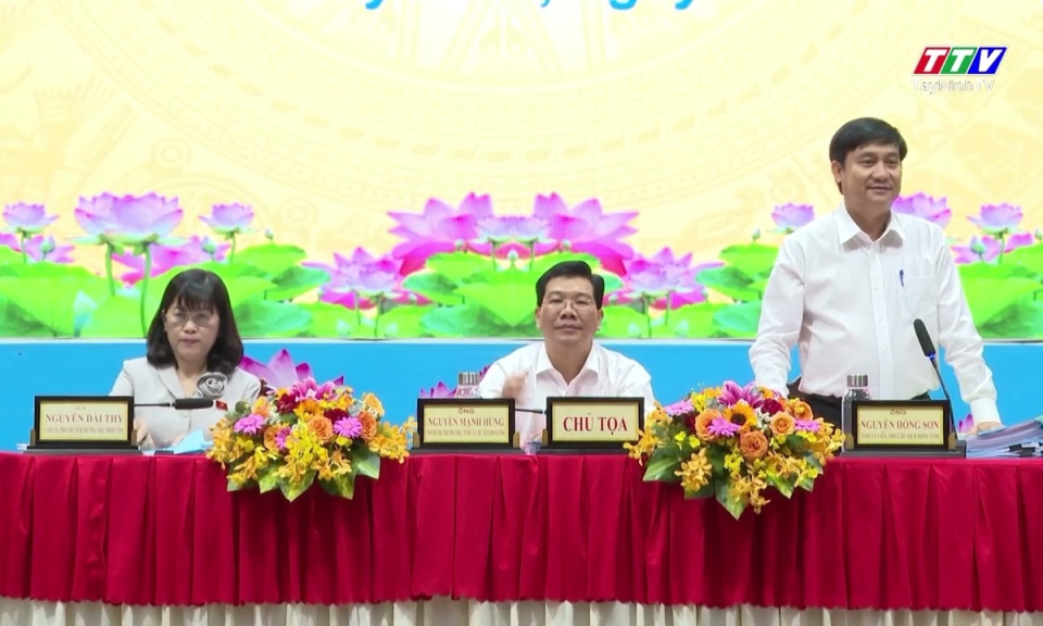 HĐND tỉnh Tây Ninh thông qua 09 Nghị quyết đầu tiên của Kỳ họp thứ 7