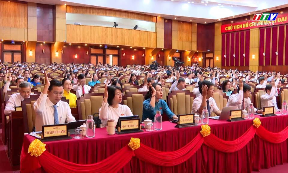 Kỳ họp thứ 7 HĐND tỉnh Tây Ninh thông qua 46 nghị quyết quan trọng