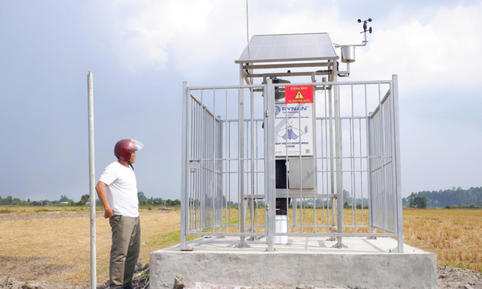 Ứng dụng bẫy đèn thông minh trong giám sát và phòng trừ sâu, bệnh