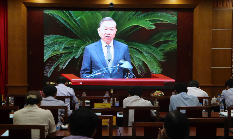 Hội nghị trực tuyến toàn quốc tổng kết công tác phòng, chống tham nhũng, lãng phí, tiêu cực nhiệm kỳ Đại hội XIII của Đảng