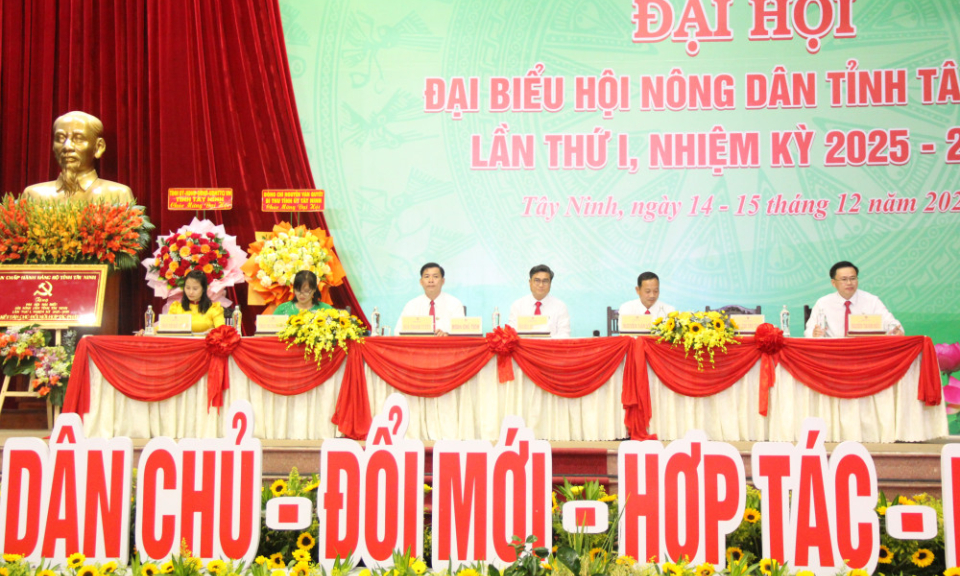 Phiên trù bị Đại hội đại biểu Hội Nông dân tỉnh Tây Ninh lần thứ I