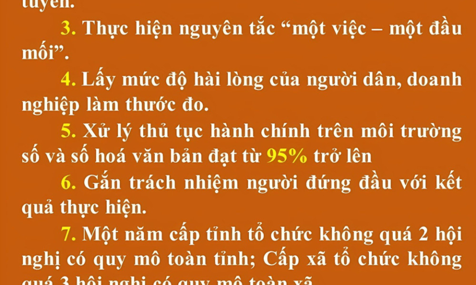 Kết luận số 226-KL/TW của Ban Bí thư: Chấn chỉnh lề lối làm việc, nâng cao hiệu quả hoạt động của hệ thống chính trị
