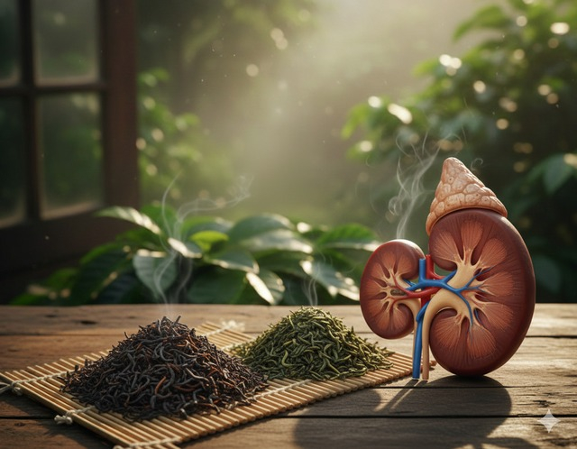 Thận yếu: Uống tr&agrave; liệu c&oacute; tốt?