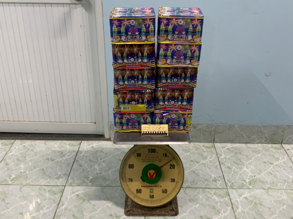 Tang vật bị lực lượng chức năng thu giữ