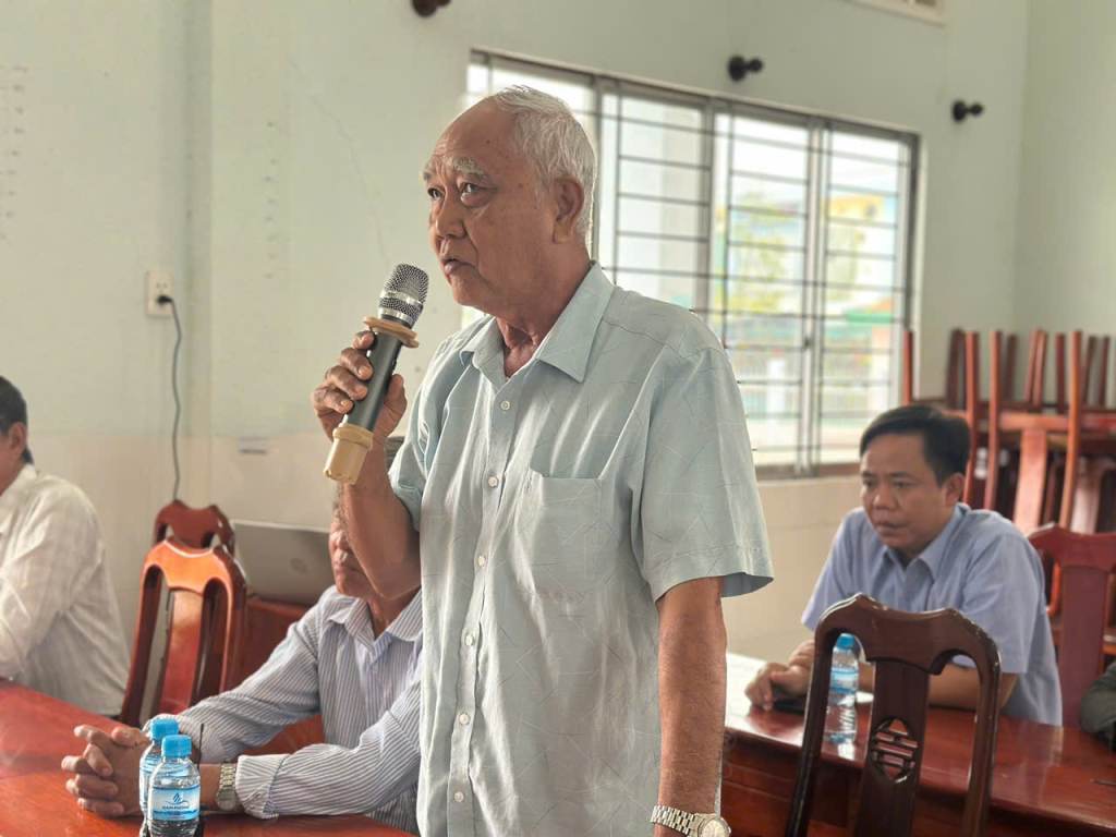 Cử tri x&atilde; Mỹ An kiến nghị nhiều về hạ tầng giao th&ocirc;ng, an sinh x&atilde; hội